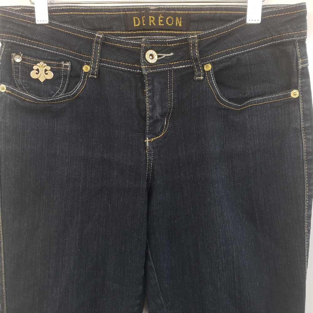 DEREON Skinny Blue Jeans Size 5 / 6 - Picture 8 of 8